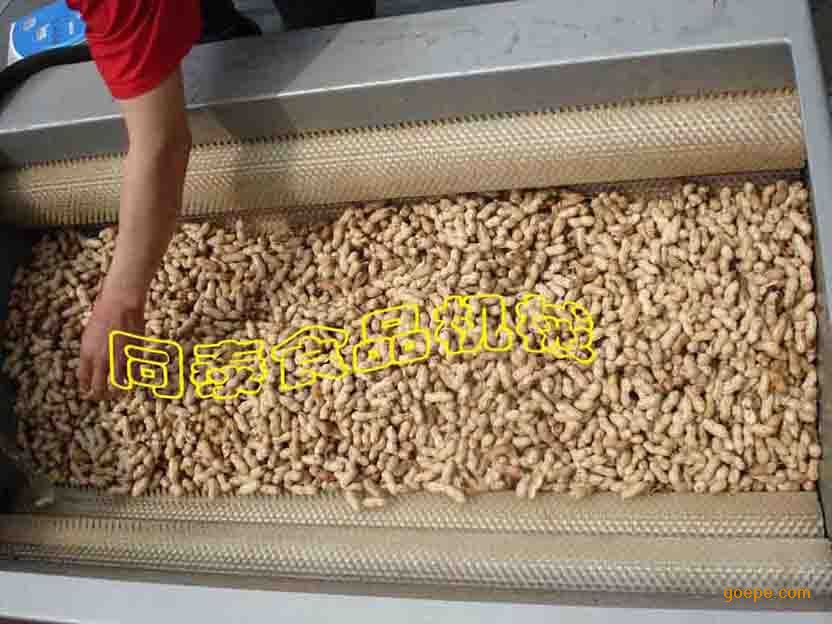 花生果清洗机，洗果机，毛刷式花生清洗机
