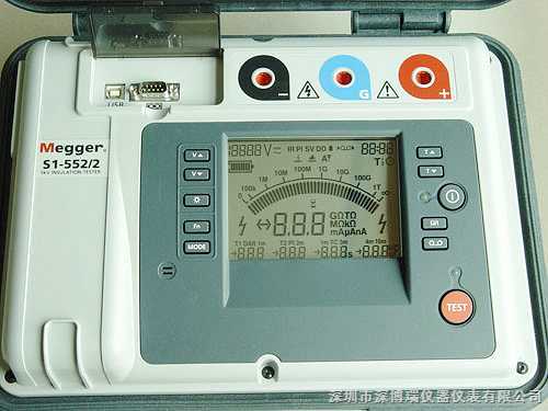 S1-552/2美国Megger (AVO)绝缘电阻测试仪