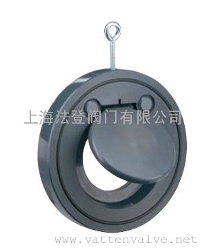 PVC板式止回阀，UPVC对夹止回阀