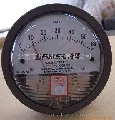 加拿大Sailsors 赛尔瑟斯A2差压表/除尘器差压表、净化间压差计