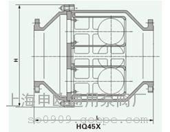 HQ44X-16-DN100球型止回阀