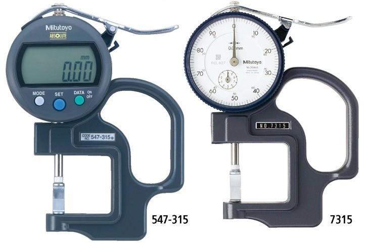 日本三丰7315|547-315薄片型厚度表