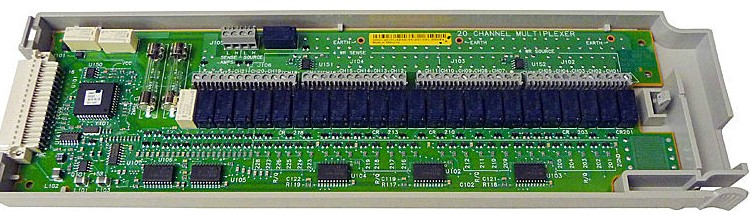 Agilent 20路温度采集卡34901A|温度模块