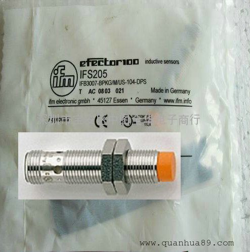德国 IFM易福门 IFS205 接近开关 全新原装正品