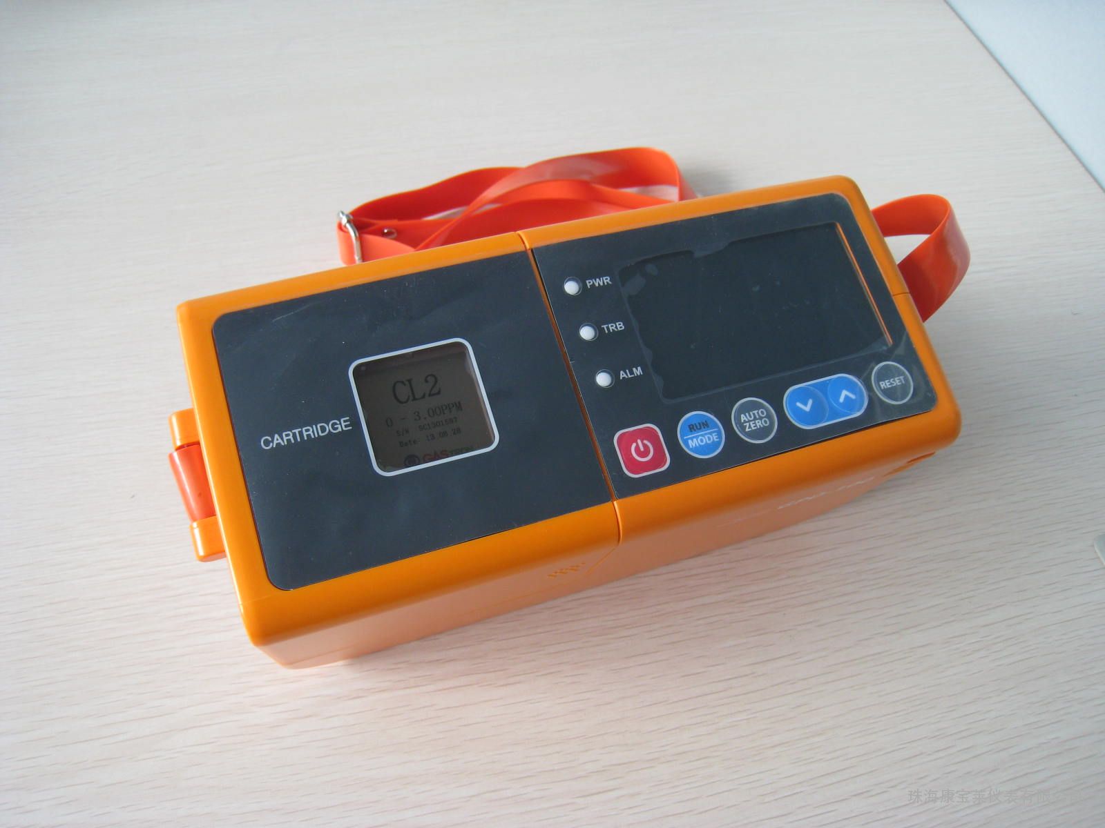 便携式氯气探测器GPD-100，GPD-100