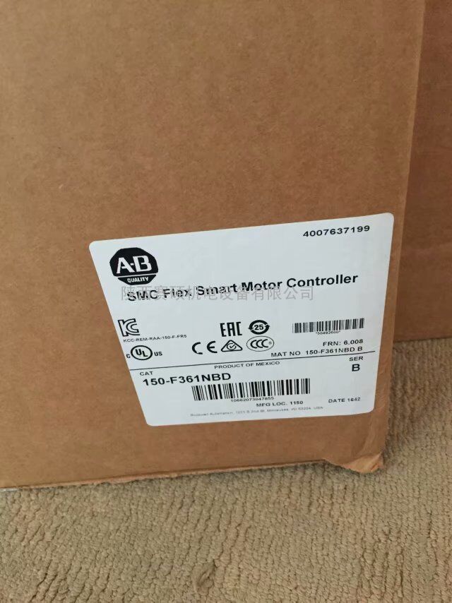 AB300Hp, 460V 固体状态控制器150-F361NBD