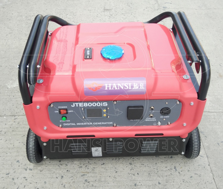 停电应急8KW数码变频发电机HS8000IS