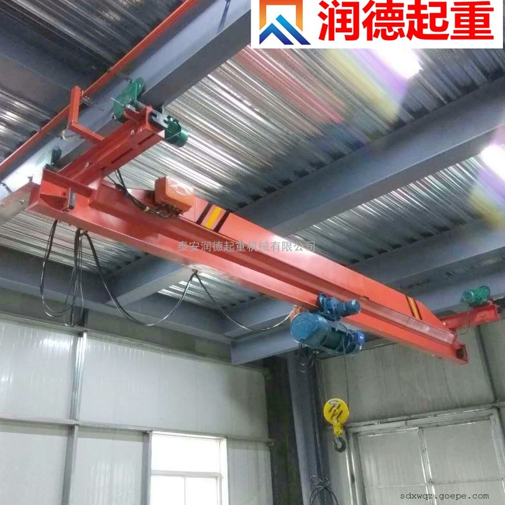 定做LX型3t多支点悬挂起重机 悬挂航吊 污水厂起重机