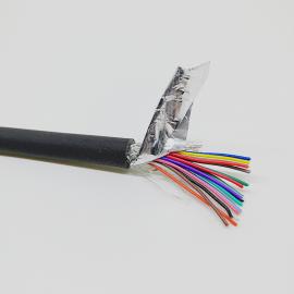 LingRui DXDL 12芯24AWG工業(yè)相機(jī)電源線 3P+6C*24AWG 高柔拖鏈電纜加密屏蔽TRVVP
