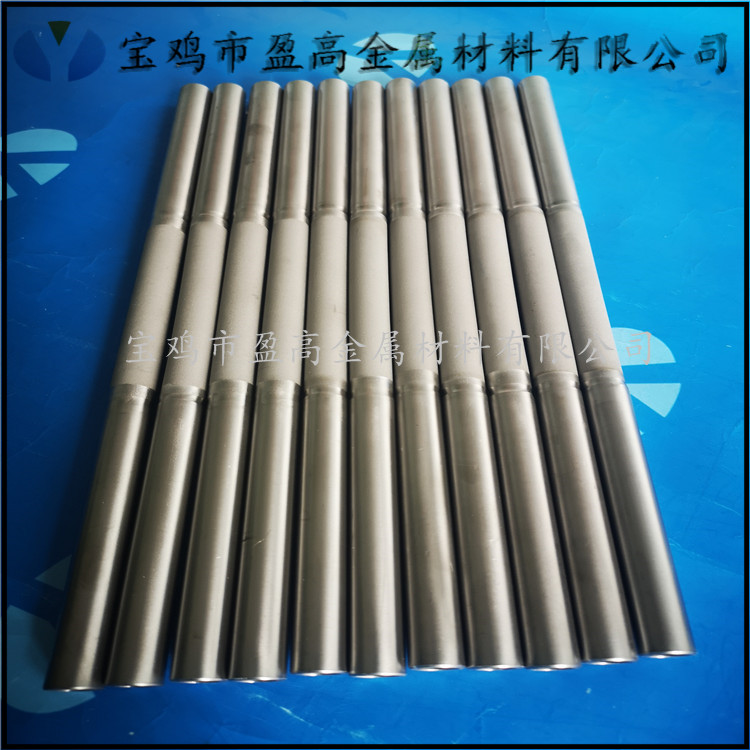双头螺纹接口钛棒滤芯