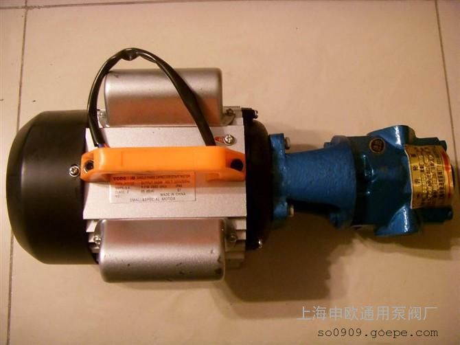 WCB-30微型二相防爆型铜齿轮输油泵220V