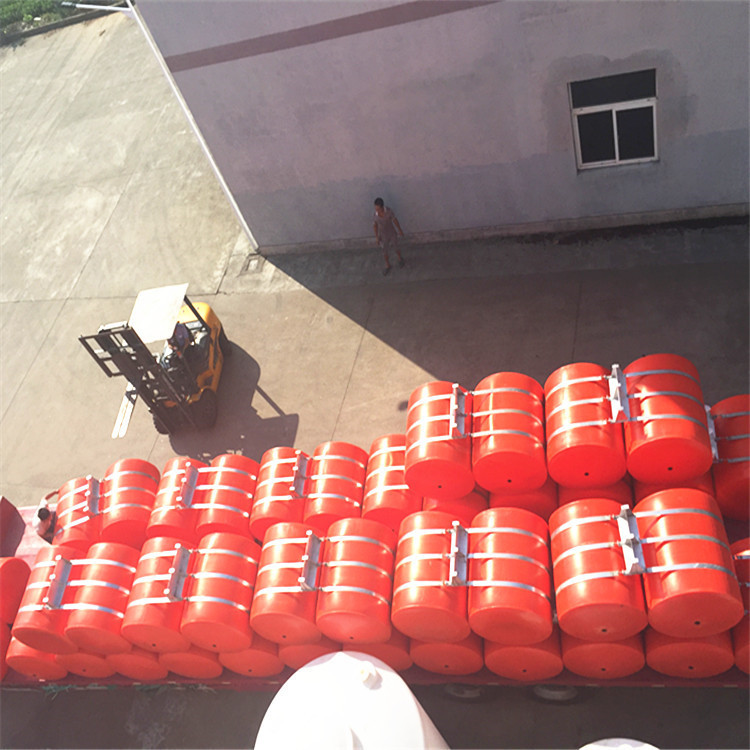 环海水电站拦污浮筒 水库围栏警示浮体 PE材质FT-600*1000