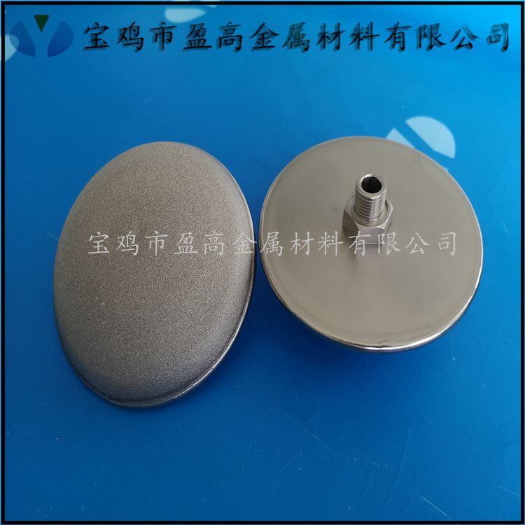 曝气管道用钛蘑菇头钛滤芯