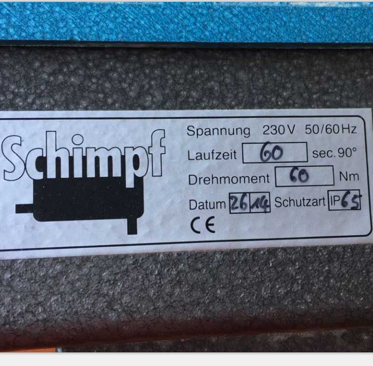 Schimpf02-25/4500阀门执行机构电厂选用