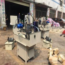 恒諾鎖嘴二次加工自動鉆孔銑扁機HNL-90度