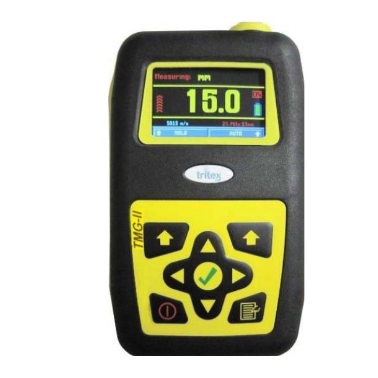 英国Tritex超声波测厚仪 可穿透30mm厚涂层TMG-II