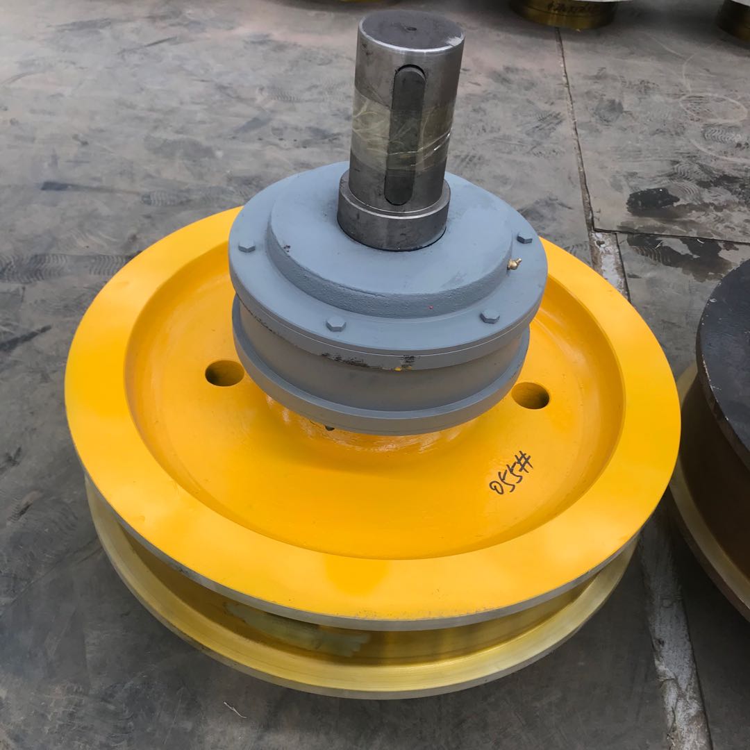 亚重φ600x150双轮缘车轮组 起重机天车用 龙门吊行走轮