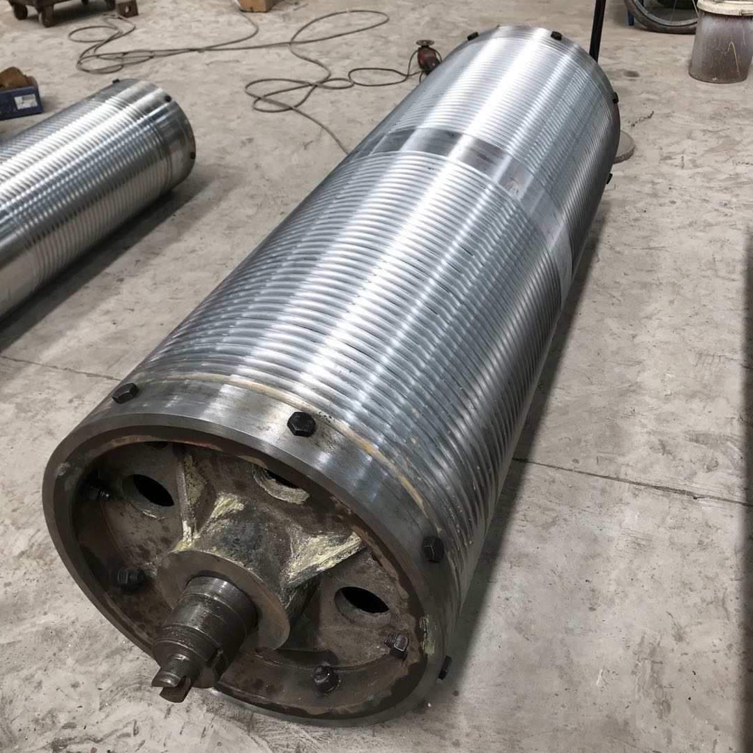 直径400×1500双梁行车左旋右旋卷筒组 卷扬机天车起升钢板卷筒