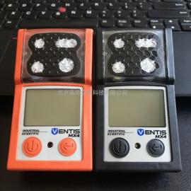 美國英思科Ventis MX4,四氣體檢測儀LEL甲烷, CO, H2S, O2,擴散、橙色VTS-L123110120C