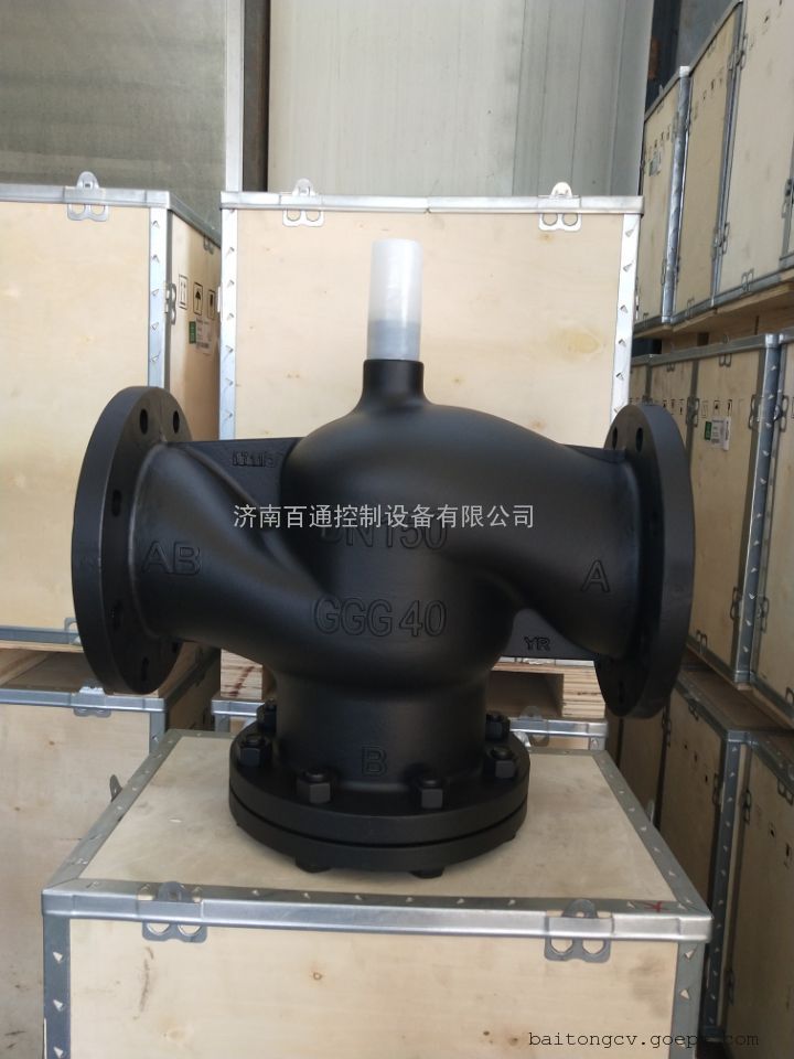 西门子SKC62/SKC60连接电动两通调节阀VVQT43.150
