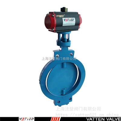 vatten烟气流通专用硬密封气动通风蝶阀 VT1LHMW29I