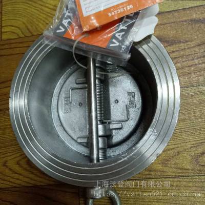 vatten不锈钢单向阀生产 对夹式止回阀 VTH71H-16C
