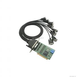 MOXA摩莎多串口通讯卡8口RS-232/422/485 PCI接口卡CP-138U-T