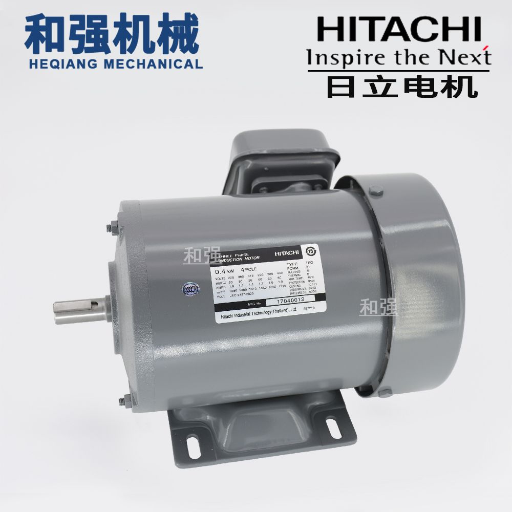 进口日立三相卧式电机TO-K 4P 0.1KW