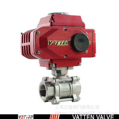 vatten电动2PC二片式高压螺纹球阀 VT2CEN23A