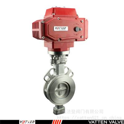 vatten高性能电动高温防爆蒸汽蝶阀 VT1AEW39A