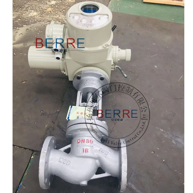 BERRE电动截止阀物联网平台 一体化开关电动法兰J941H