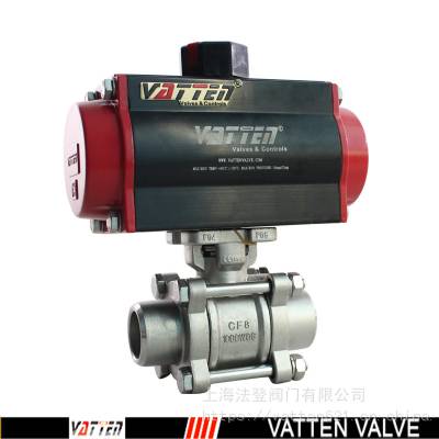 vatten卫生级快装气动球阀VT1LDC33A