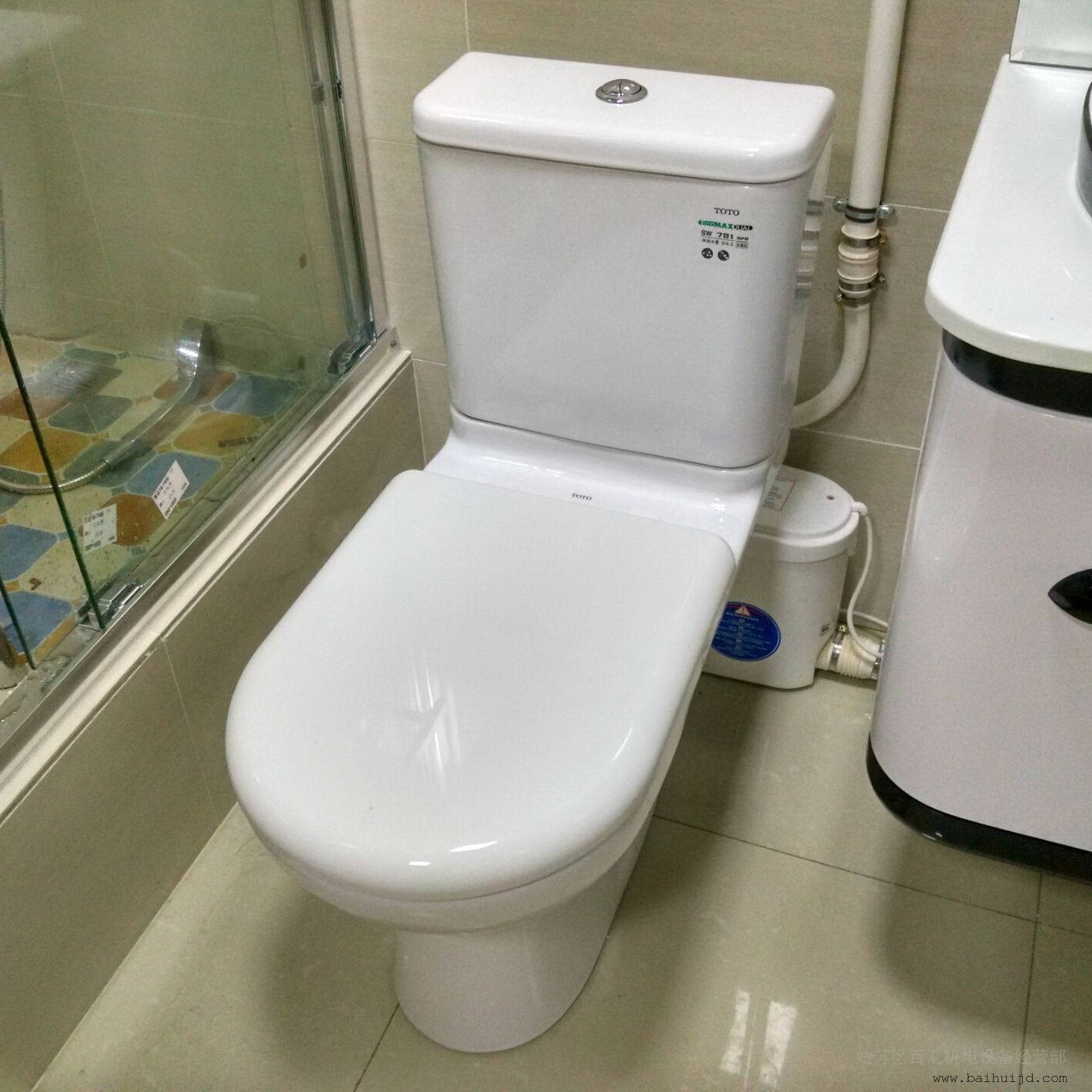 SFA别墅污水提升器泵 地下室污水提升设备 升利倍SANIBEST PRO
