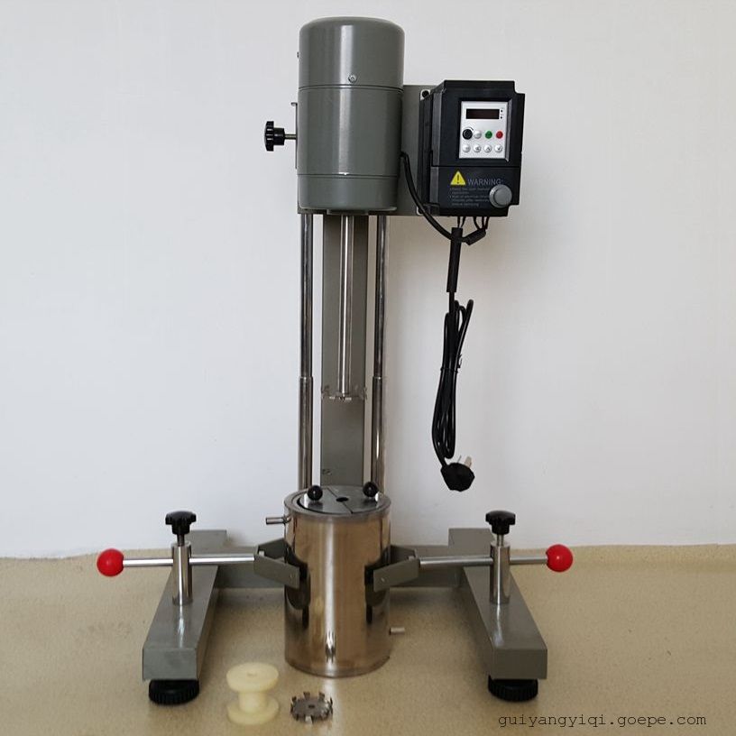 高速数显分散机 油漆涂料搅拌SFJ-400群弘仪器