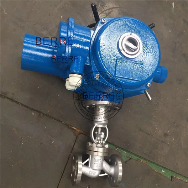 BERRE普通开关型法兰不锈钢电动截止阀小口径DN25J941H-16C