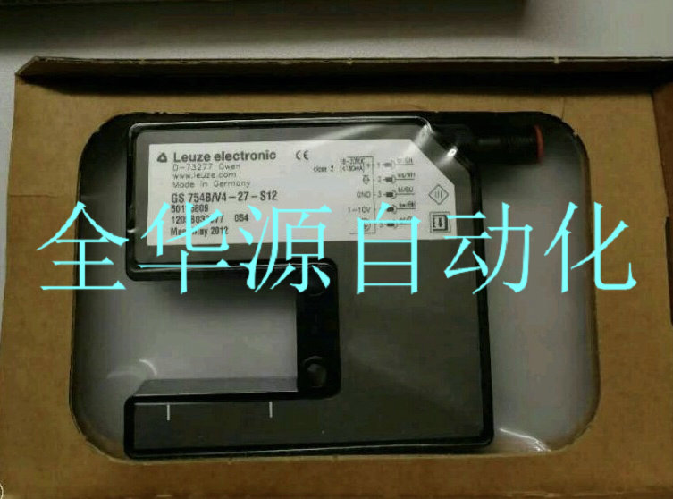 劳易测全新LEUZE 槽型光电传感器原装正品现货GS 754B/C4-27-S12 