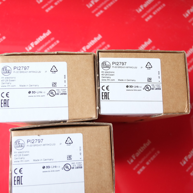 易福门PI-001BREA01-MFRKG/US/ /PIFM PI2797 全新压力传感器 