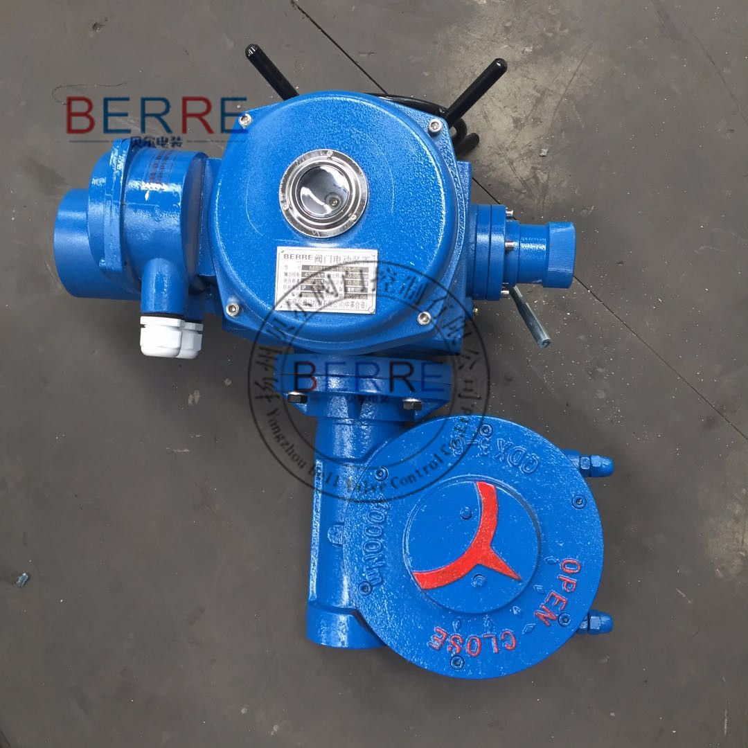 BERRE多回转普通开关型阀门电动装置大扭矩加电动涡轮Z型