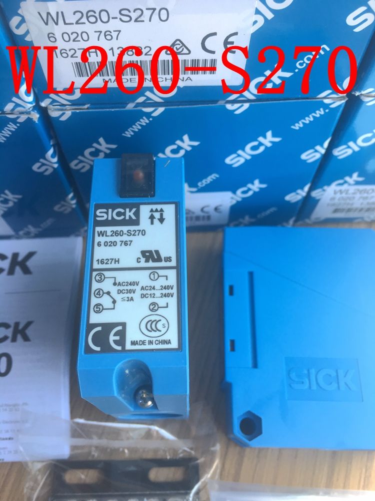 施克WL260-S270现货销售全新原装德国SICK镜反射光电开关