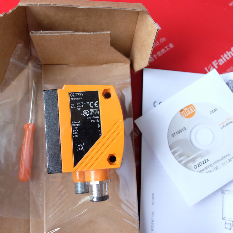 易福门IFM O2D222 全新物体识别传感器 O2DIRPKG/K