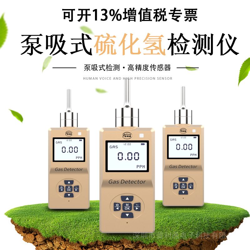 新利安泵吸式硫化氢气体检测仪 高精度H2S报警仪 硫化氢浓度检测仪XLA-BX-H2S