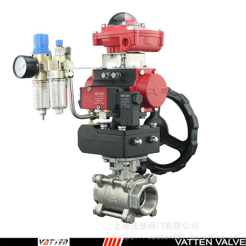 VATTEN气动螺纹排气球阀资料 排气阀适用工况VT2CDB53B