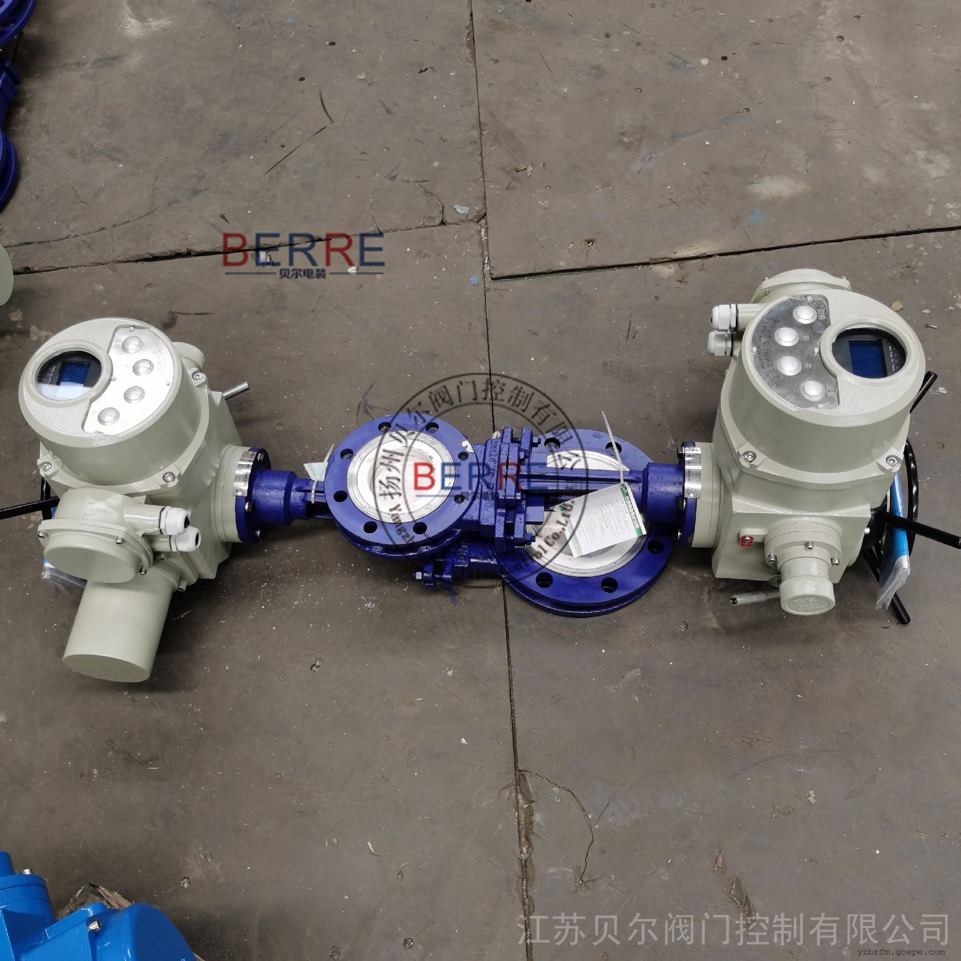 BERREZ941H电动法兰耐磨刀闸阀PZ941H-10C DN200