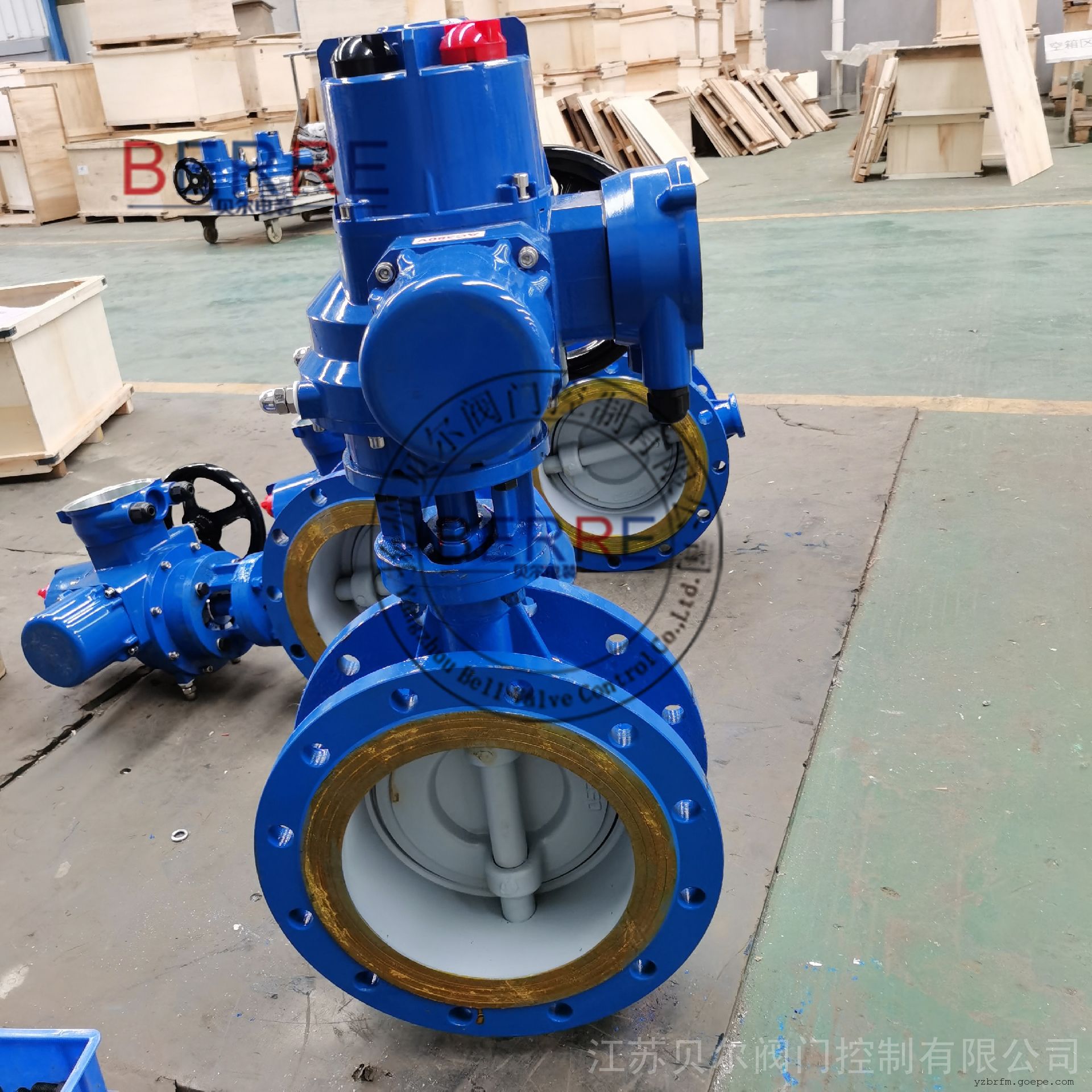D941H法兰硬密封电动蝶阀 