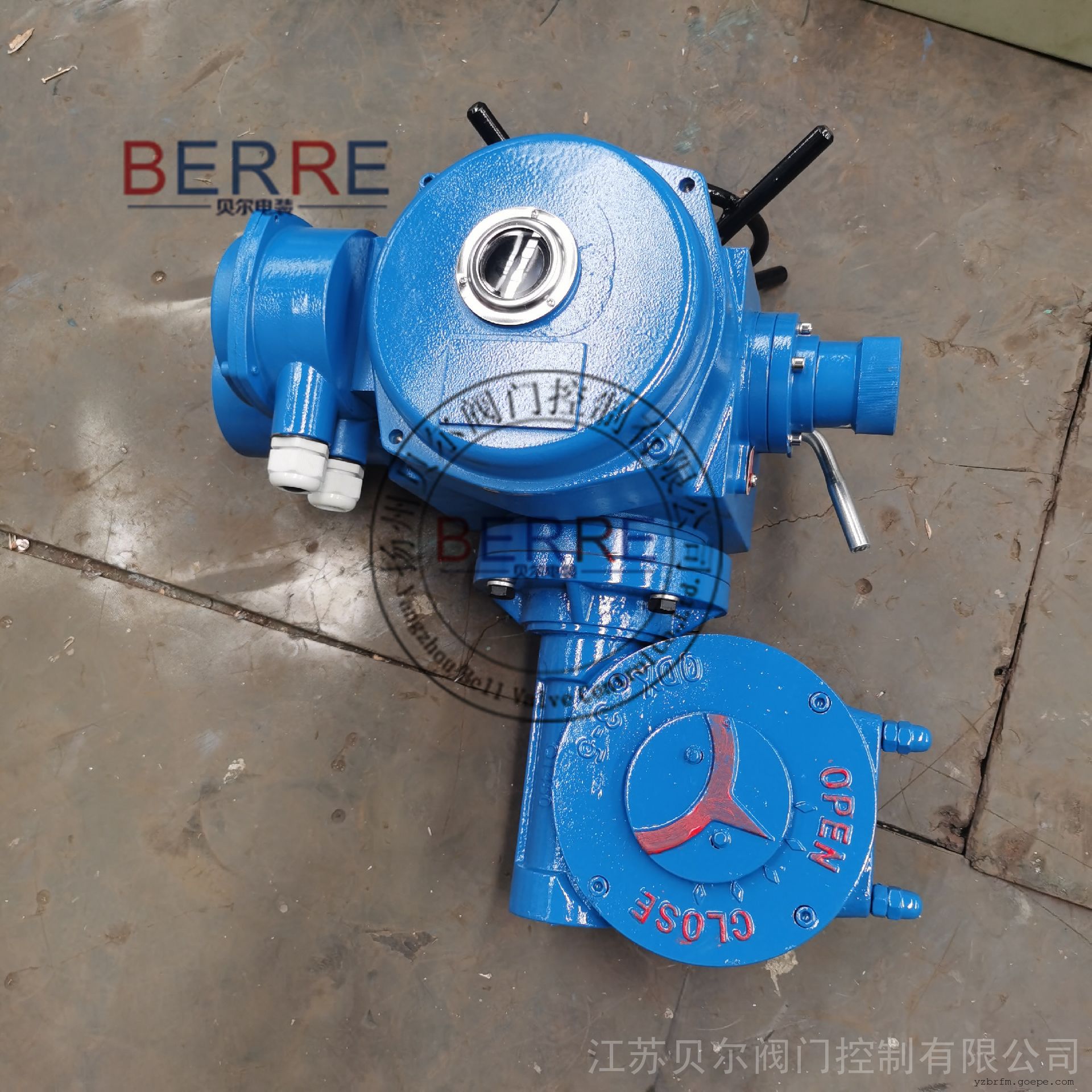 BERREDQ8008000N.m部分回转阀门电动装置