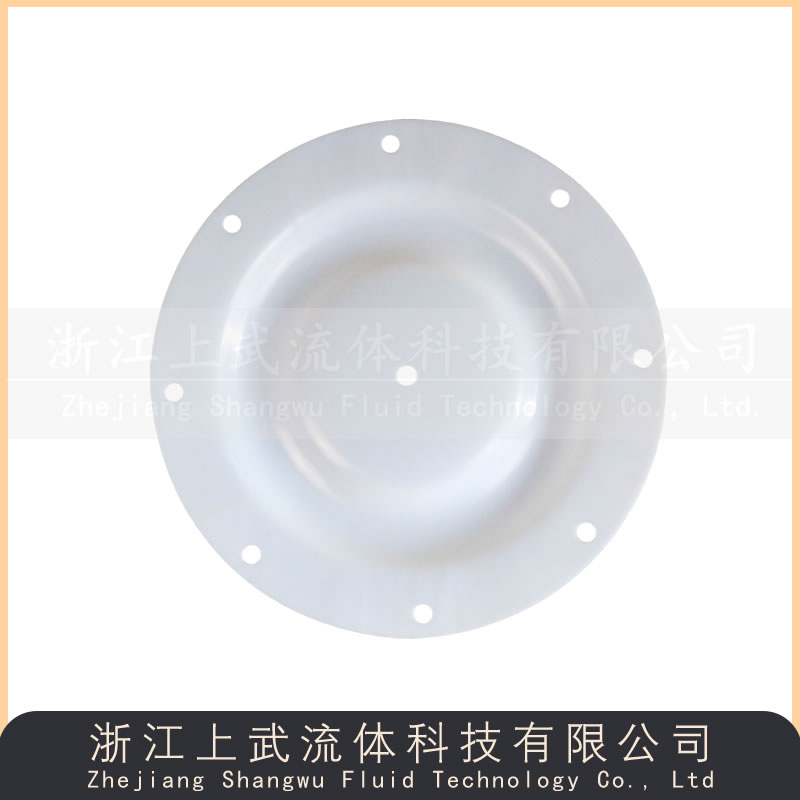 四氟隔膜片 隔膜泵白色膜片 聚四氟乙烯QBK/QBY/QBY3/DBY/DBK/DBY3