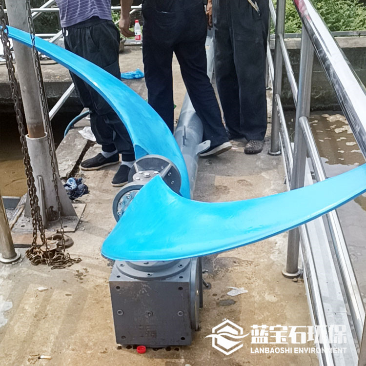 悬挂式水下推流器 干式安装悬挂潜水推进器蓝宝石XQJB