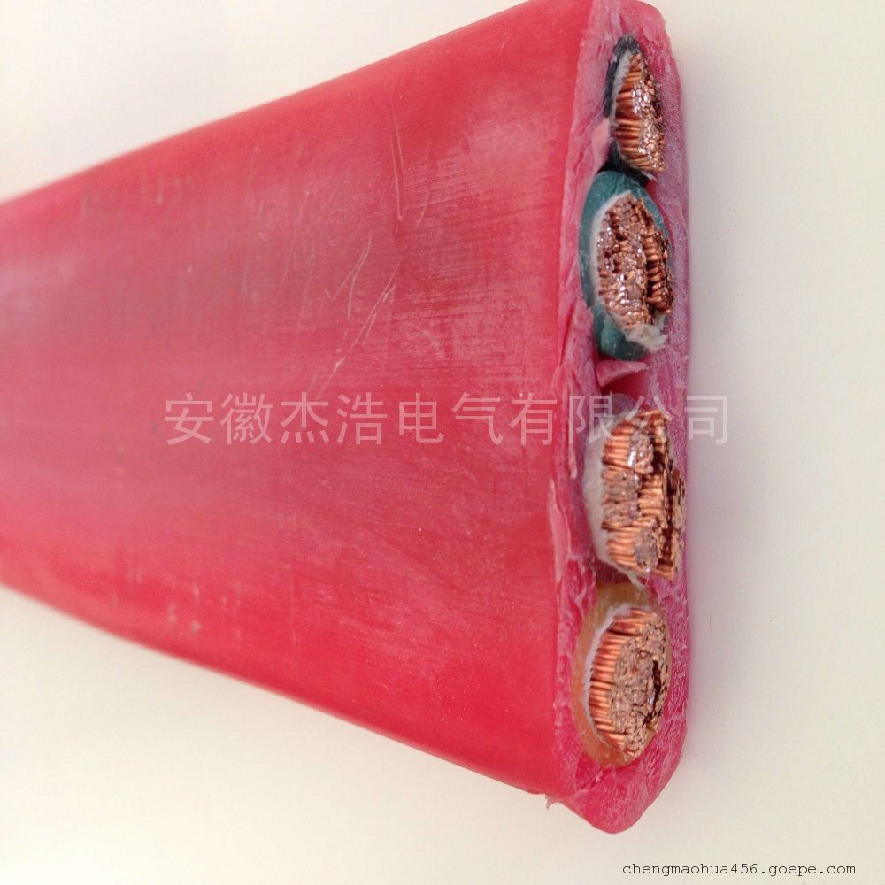 ZR-YGZB-3*6+1*4硅橡胶行车扁电缆