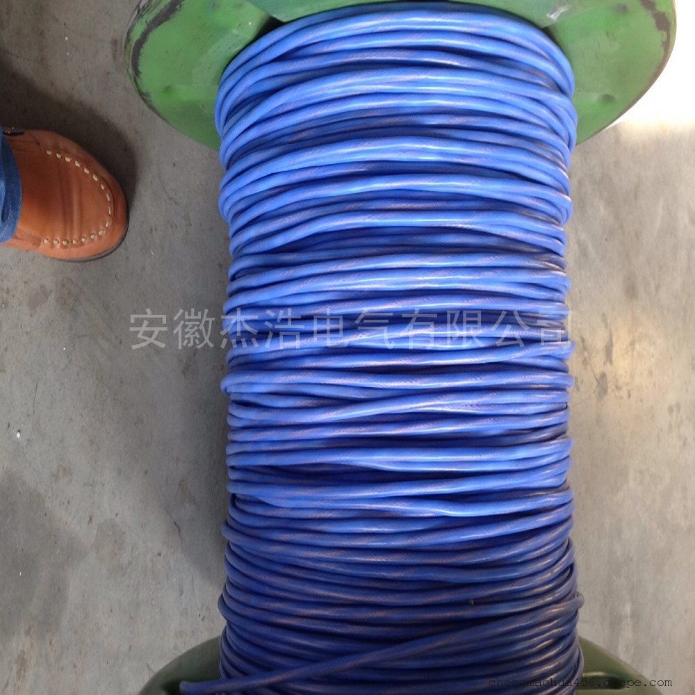 阻燃本安护套硅橡胶计算机电缆IA-ZR-DJFGP1R-2*2*1.0