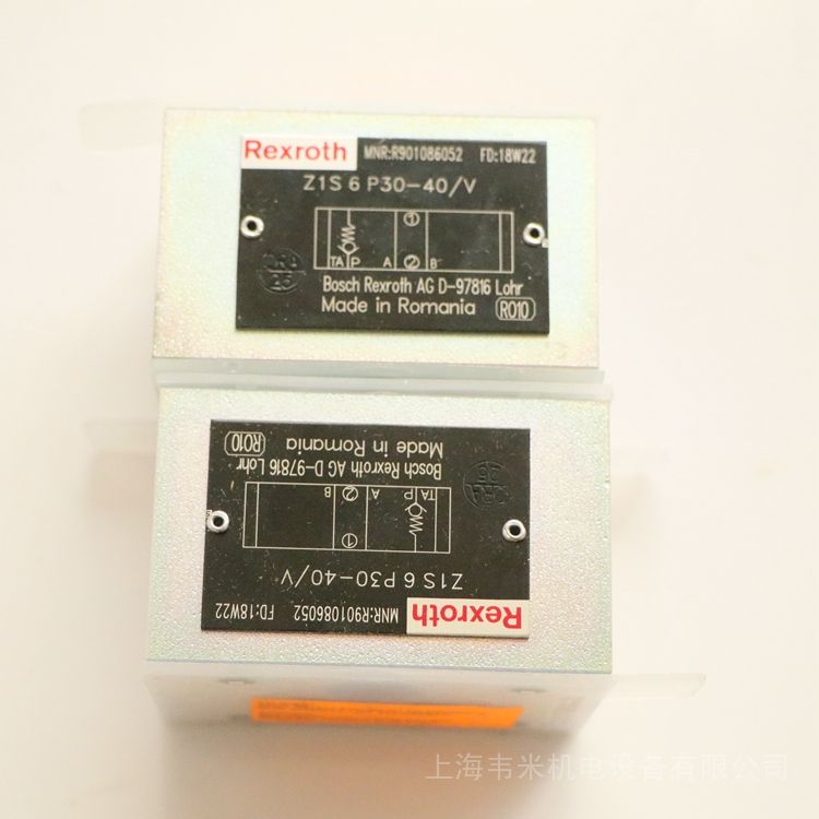 REXROTH单向阀Z1S6P30-40/V